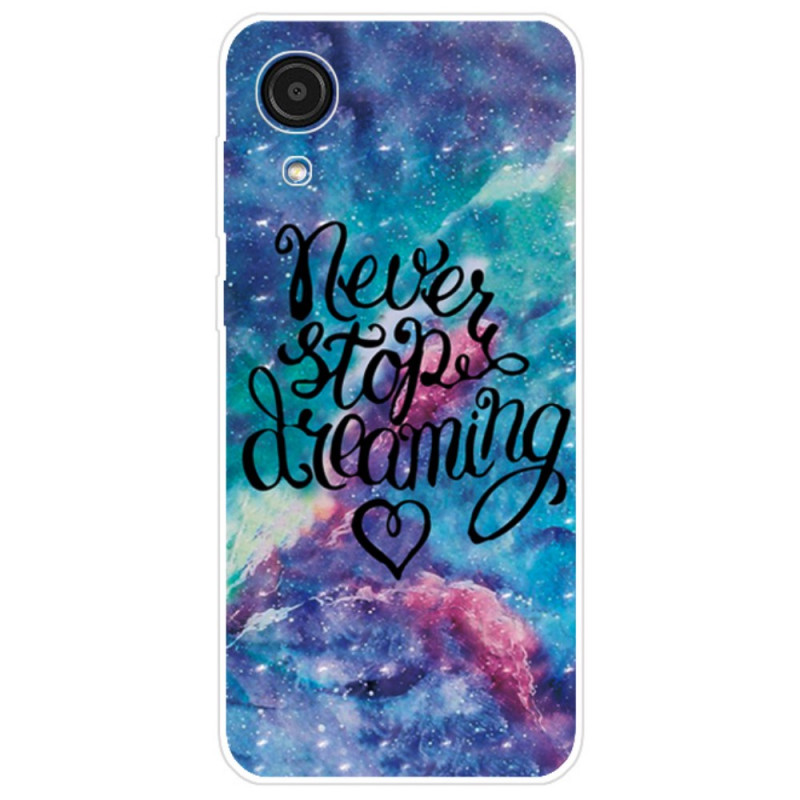 Samsung Galaxy A03 Core Never Stop Dreaming Cover