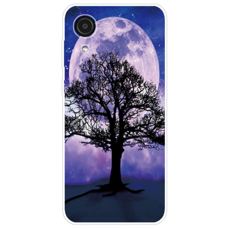 Samsung Galaxy A03 Core Hülle Baum und Mond
