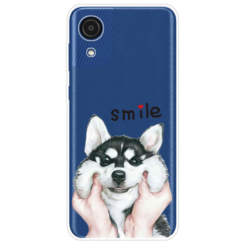 Samsung Galaxy A03 Core Smile Dog Cover