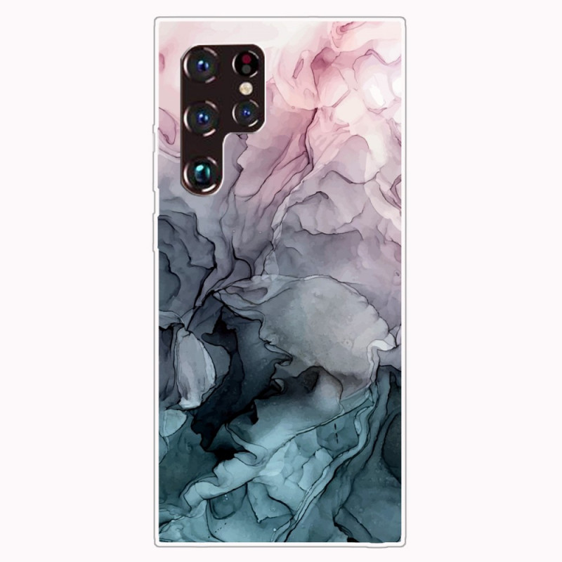 Coque Samsung Galaxy S22 Ultra 5G Marbre Coloré