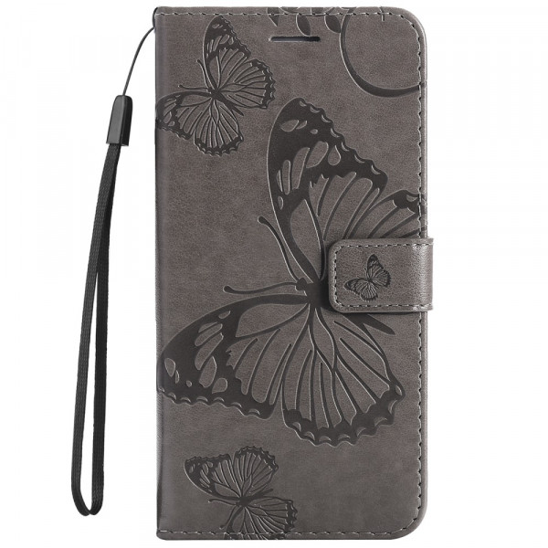 Samsung Galaxy S22 Ultra 5G Riesige Schmetterlinge Tasche mit Riemen