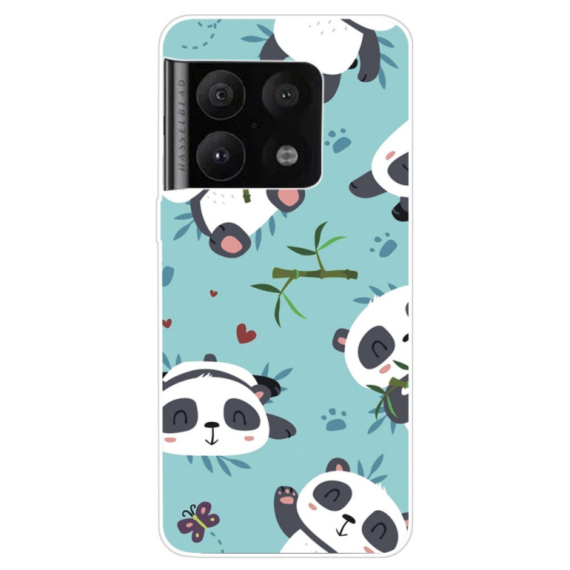 OnePlus 10 Pro 5G Cover Ein Haufen Pandas