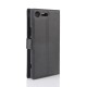 Sony Xperia XZ Premium Kunstleder Retro Tasche