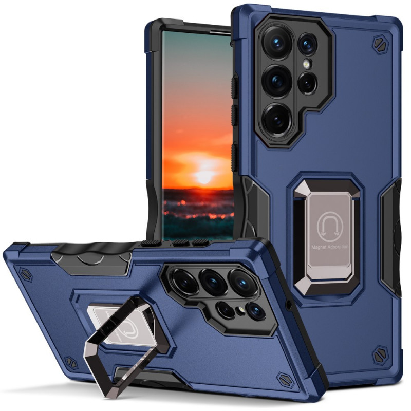 Samsung Galaxy S22 Ultra 5G Hybrid Rutschfestes Cover mit Ring