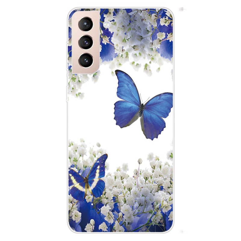 Samsung Galaxy S22 Plus 5G Schmetterlinge Design Cover