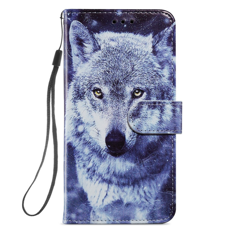 Samsung Galaxy S22 Plus 5G Magnificent Wolf Tasche mit Lanyard