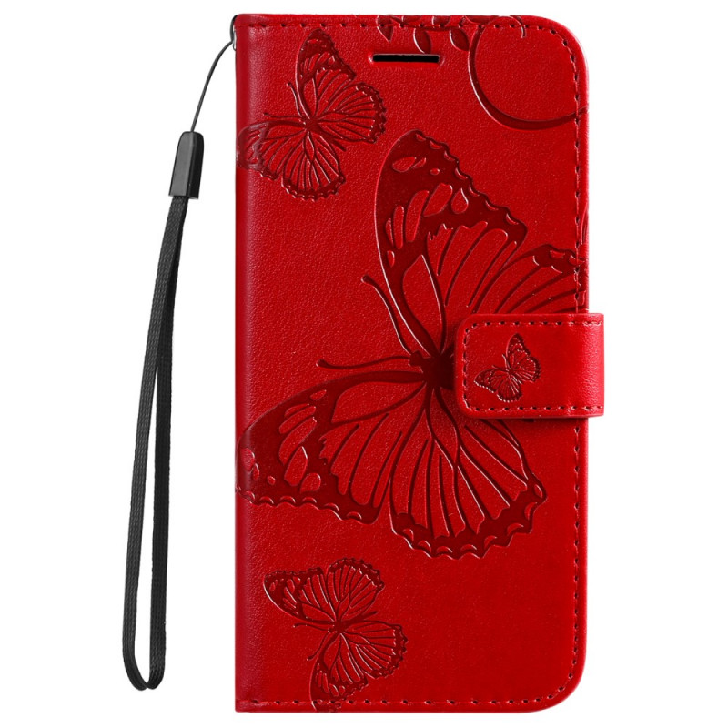 Honor 50 / Huawei Nova 9 Hülle Riesige Schmetterlinge mit Riemen