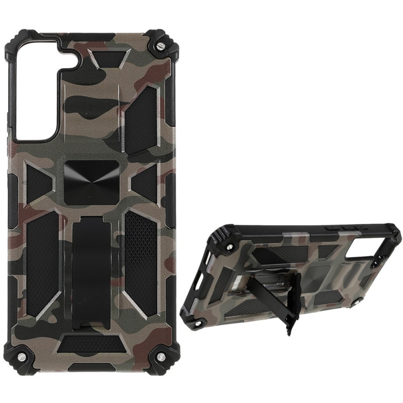 Samsung Galaxy S22 Plus 5G Camouflage Cover Abnehmbare Halterung