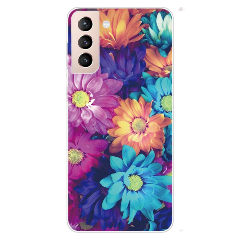 Samsung Galaxy S22 5G Flexible Hülle Blumen