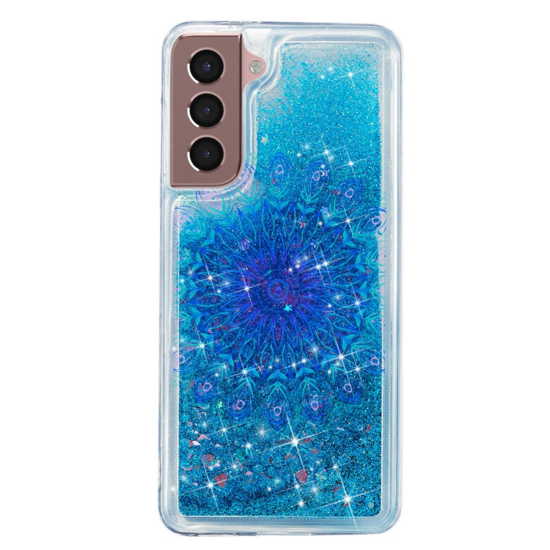 Samsung Galaxy S22 5G Mandala Glitter Cover