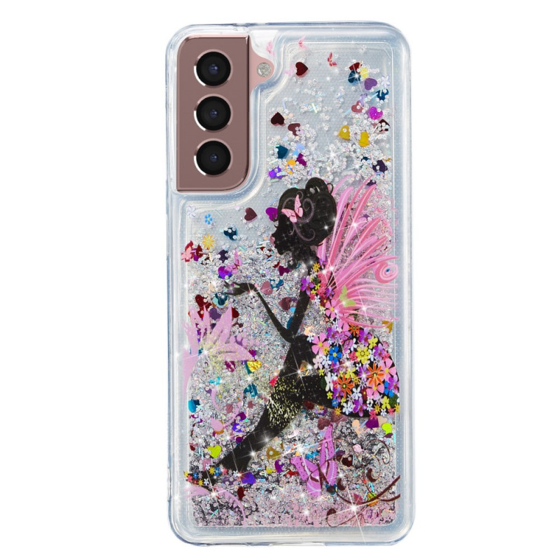 Samsung Galaxy S22 5G Fee Glitzer Cover