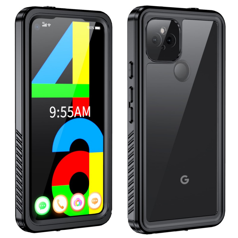 Google Pixel 4a 5G Wasserdichtes 2m Cover mit Grip