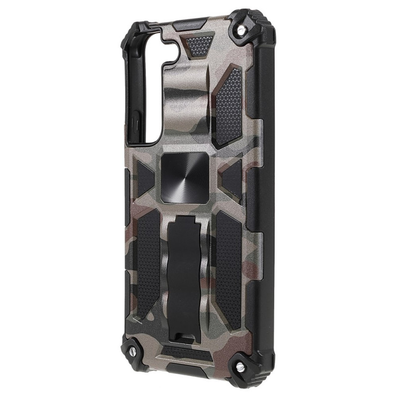 Samsung Galaxy S22 5G Camouflage Cover Abnehmbare Halterung