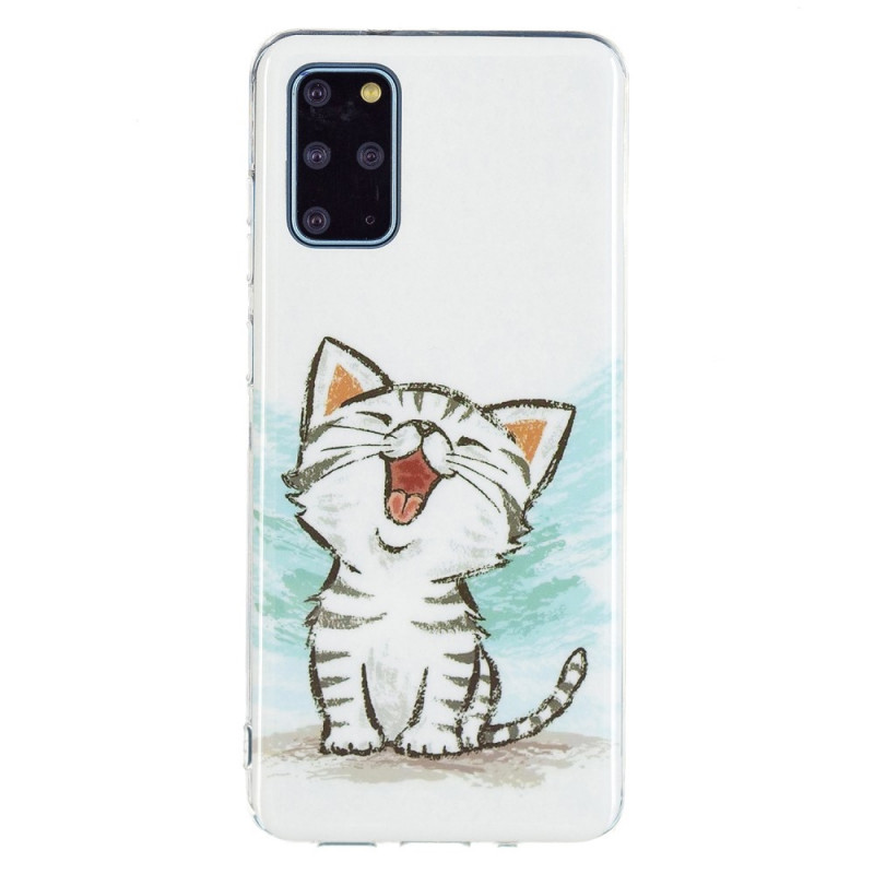 Samsung Galaxy S20 Plus / S20 Plus 5G Cover Fluoreszierend Katze