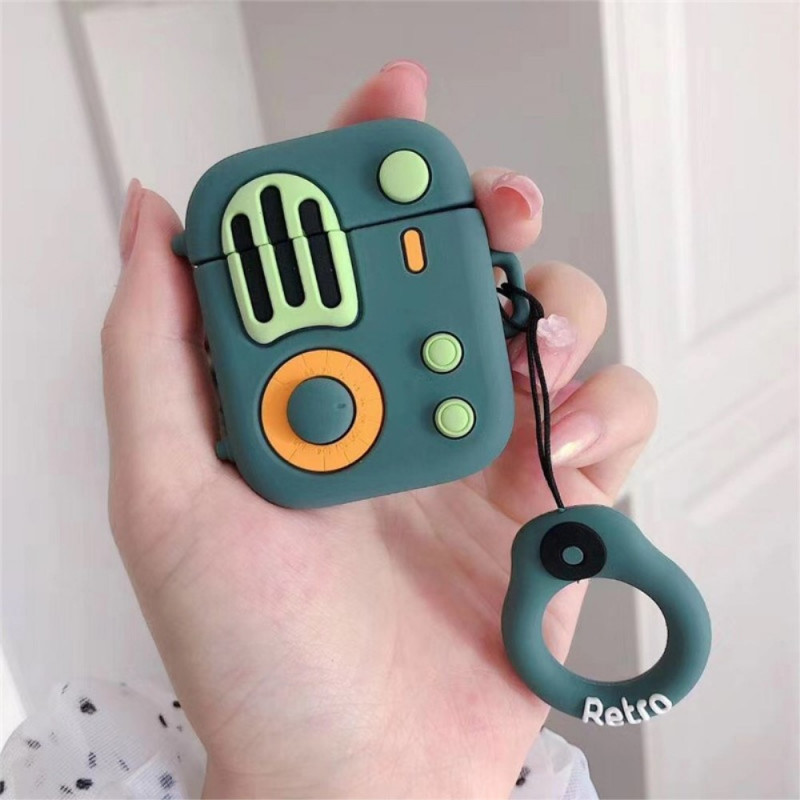 AirPods 2 / 1 On the Radio Hülle mit Ring