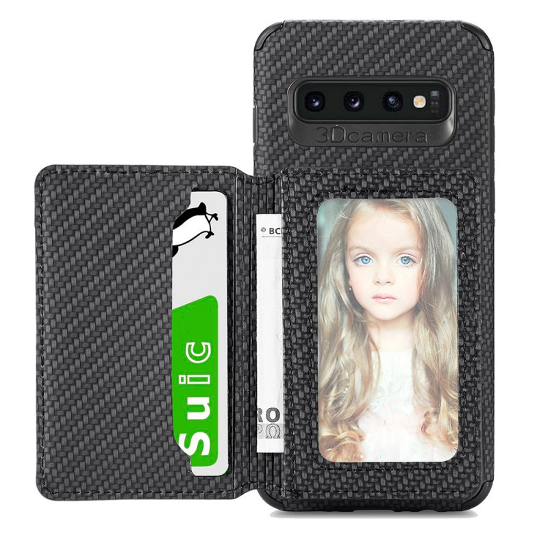 Coque Samsung Galaxy S10 Plus RFID Porte-Cartes Support