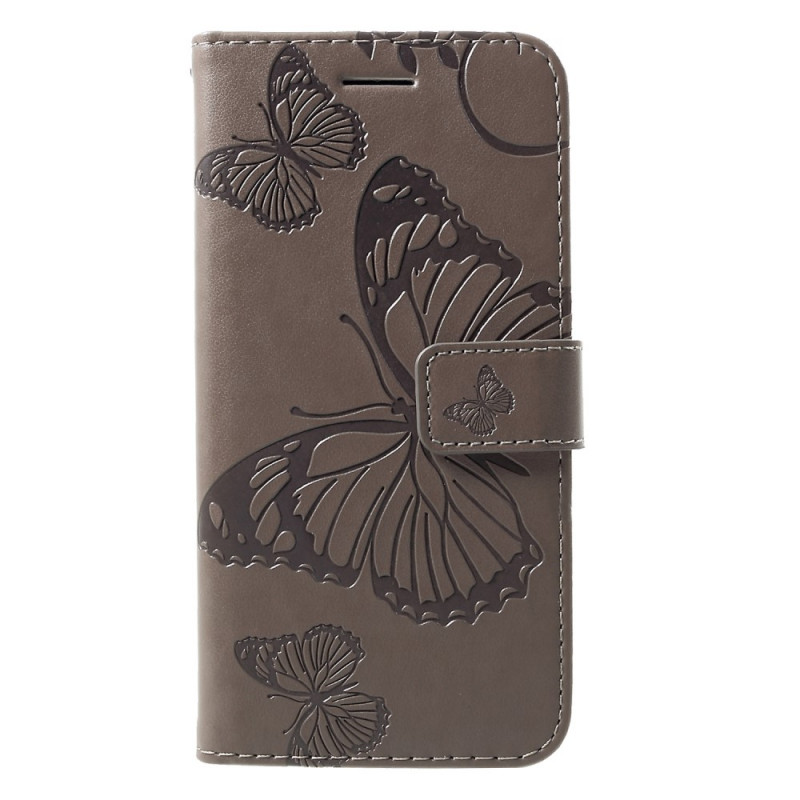 Samsung Galaxy S10e Hülle Riesige Schmetterlinge mit Riemen