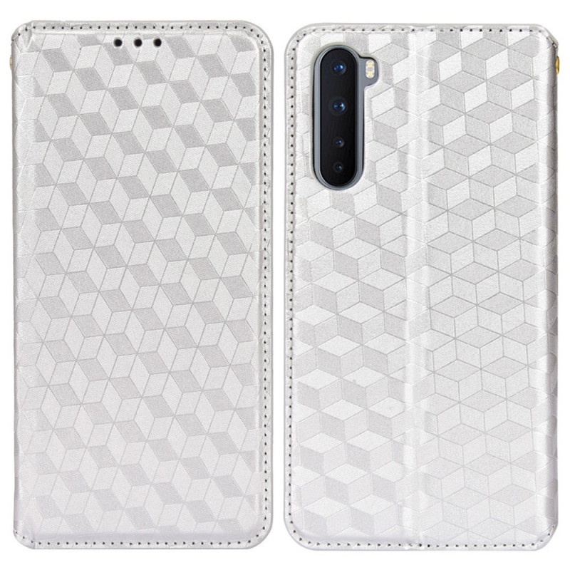 Flip Cover OnePlus Nord Lederoptik Diamant
