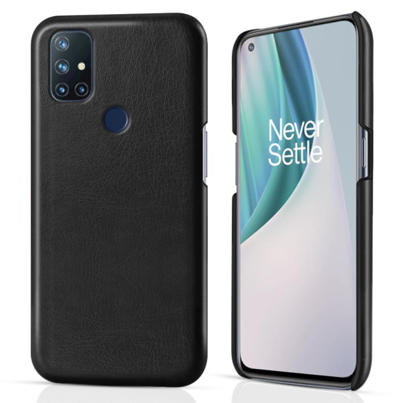 Cover OnePlus Nord N10 Lederoptik KSQ