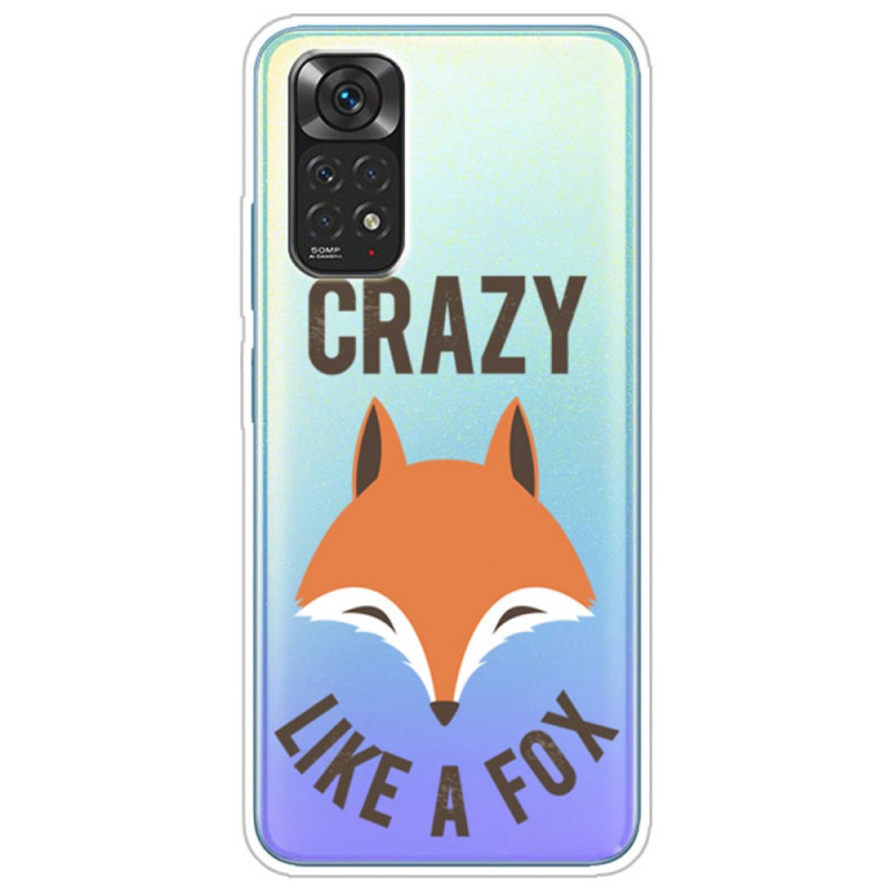 Xiaomi Redmi Note 11 / 11s Fuchs Cover / Crazy Like a Fox