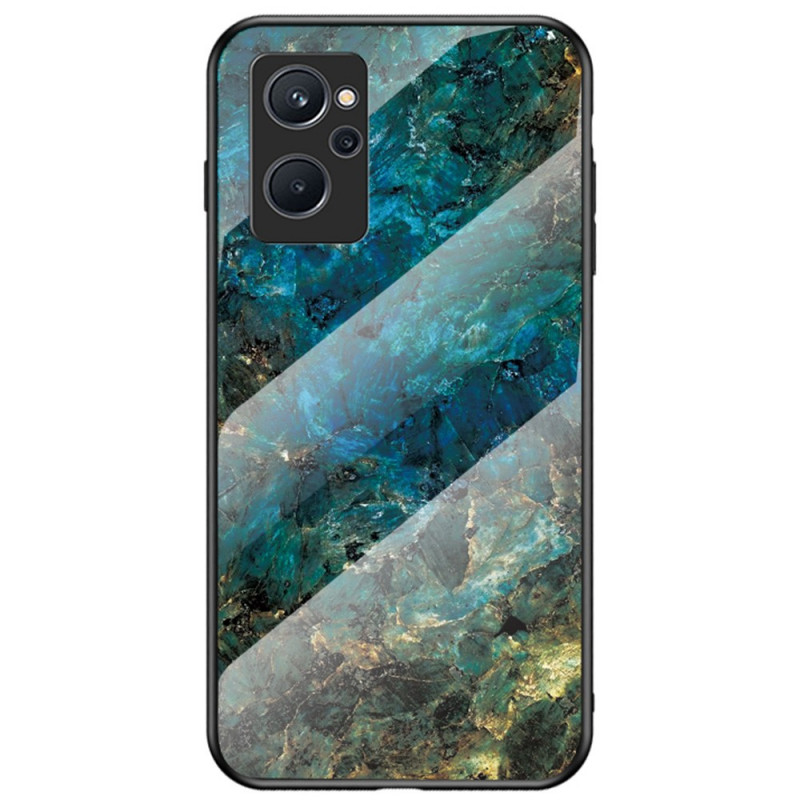 Cover Realme 9i Panzerglas Marmor Colors