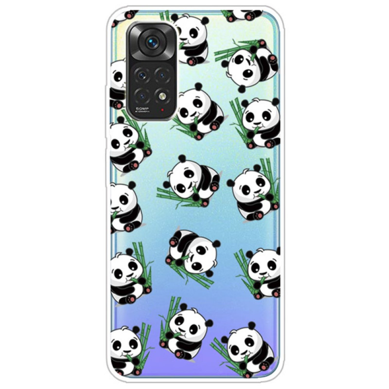 Xiaomi Redmi Note 11 / 11s Cover Kleine Pandas