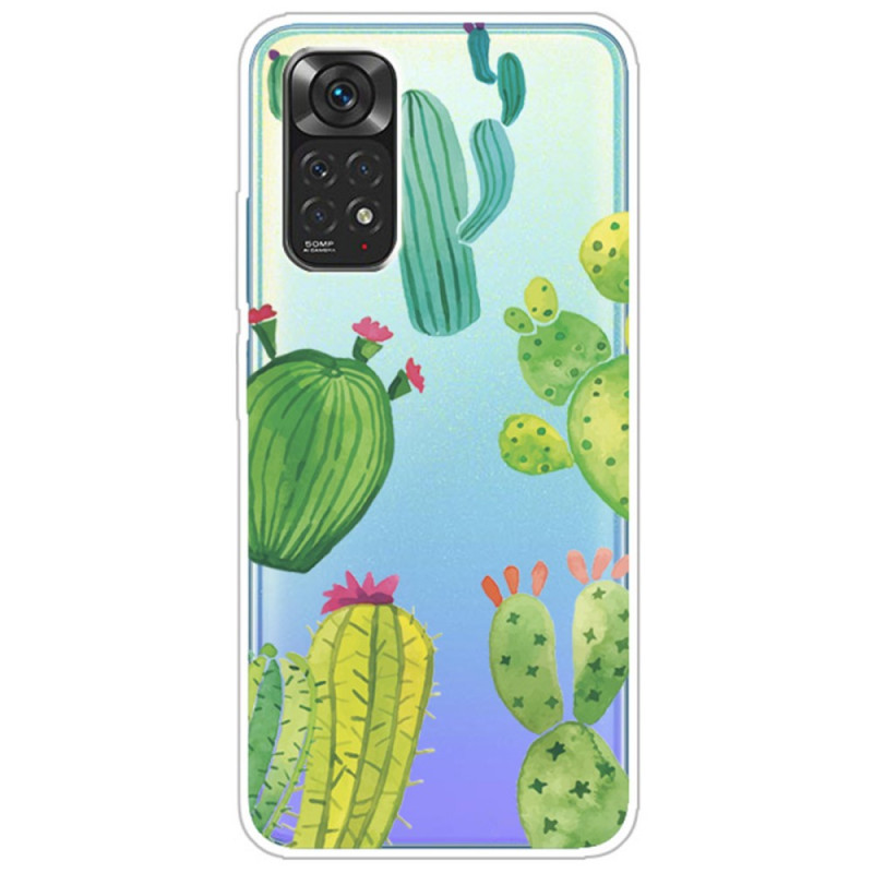 Xiaomi Redmi Note 11 / 11s Cactus Aquarell Cover