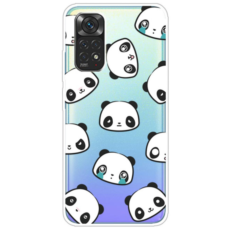 Xiaomi Redmi Note 11 / 11s Cover Sentimentale Pandas