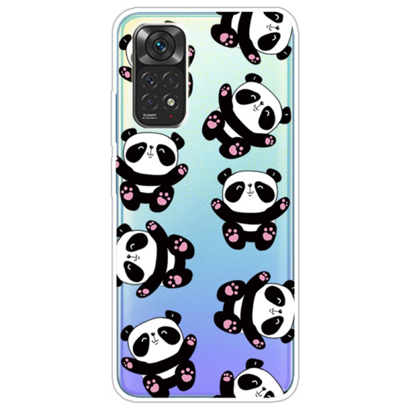 Xiaomi Redmi Note 11 / 11s Pandas Fun Cover