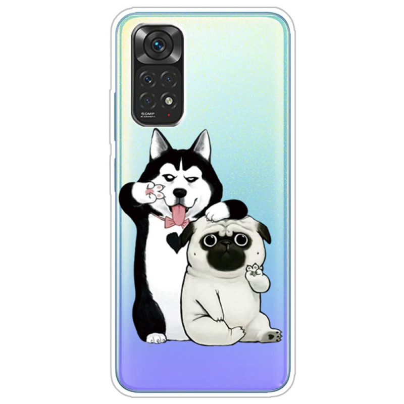 Xiaomi Redmi Note 11 / 11s Cover Lustige Hunde