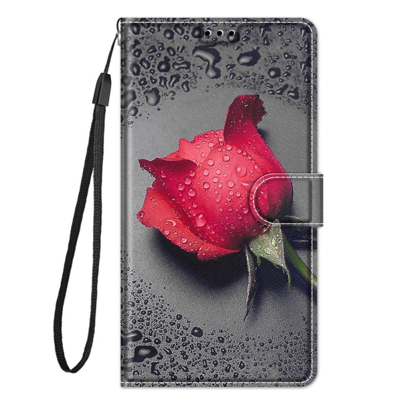Xiaomi Redmi Note 10 Pro Tasche Pink mit Lanyard