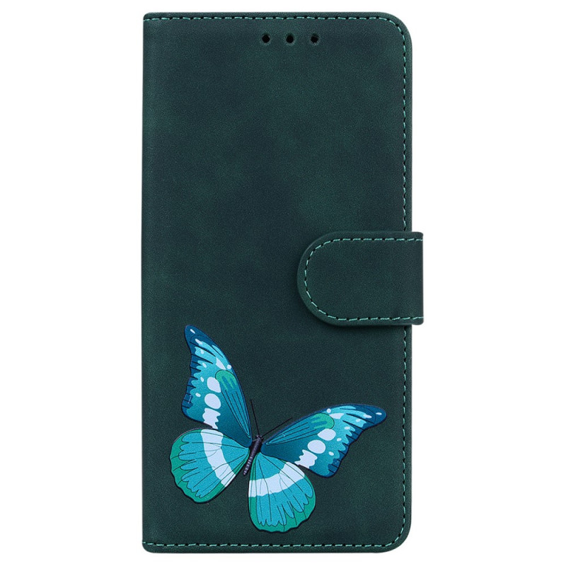 Xiaomi Redmi Note 10 Pro Skin-Touch Tasche Schmetterling