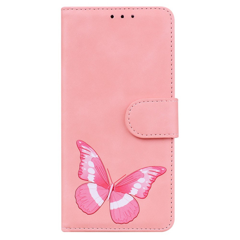Xiaomi Redmi Note 10 Pro Skin-Touch Tasche Schmetterling