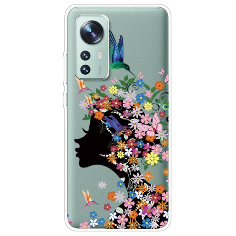 Xiaomi 12 / 12X / 12S Cover Hübscher Blumenkopf