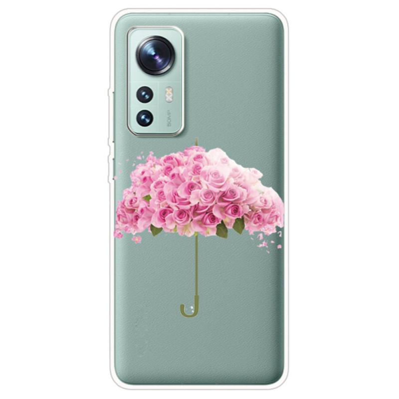 Hülle Xiaomi 12 / 12X / 12S Regenschirm Floral