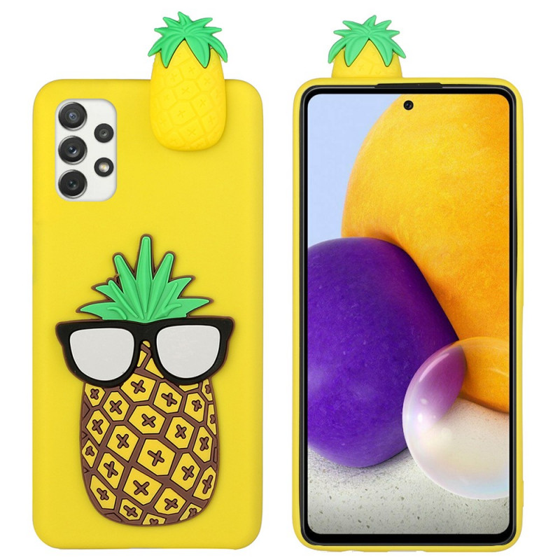 Samsung Galaxy A53 5G Ananas 3D Brillen Cover