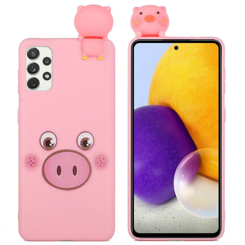 Samsung Galaxy A53 5G Cover Schweinchen Fun 3D