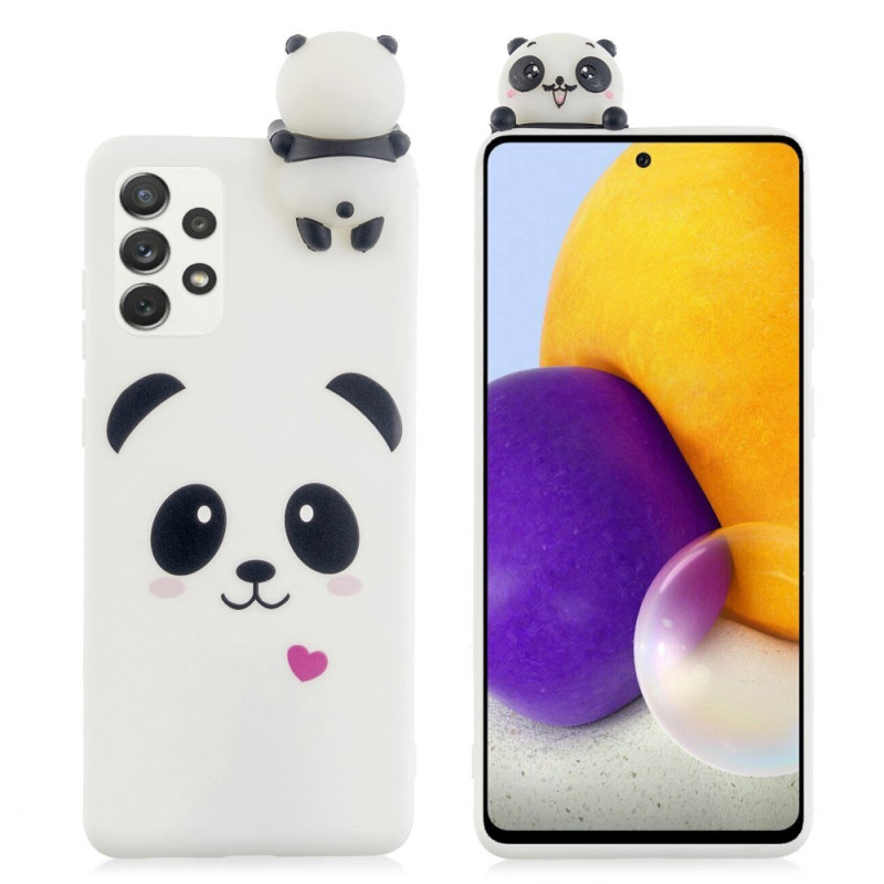 Samsung Galaxy A53 5G Love Panda 3D Cover