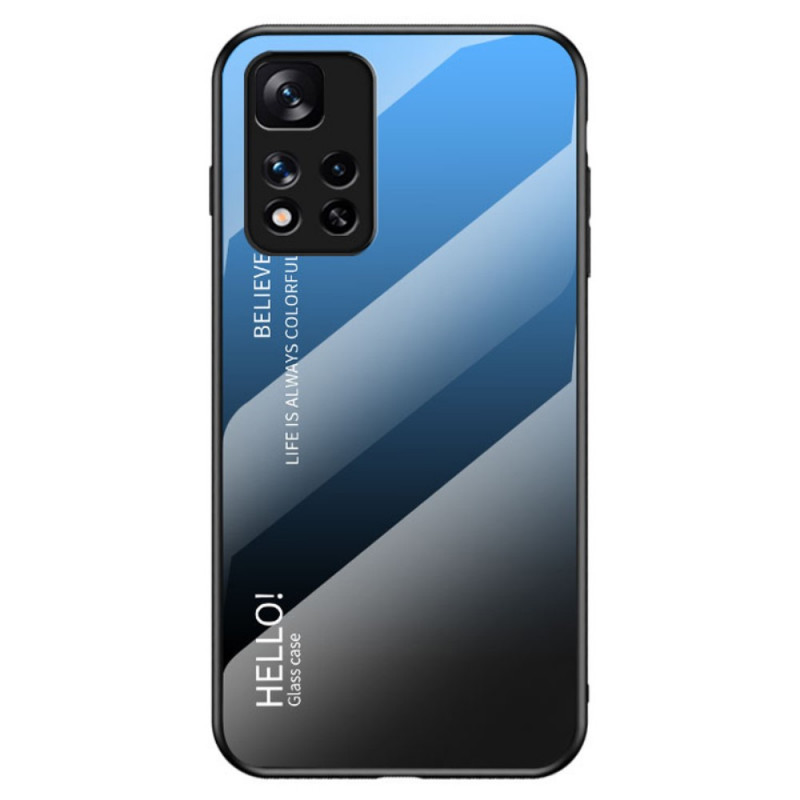 Xiaomi Redmi Note 11 Pro Plus 5G Panzerglas Cover Hello