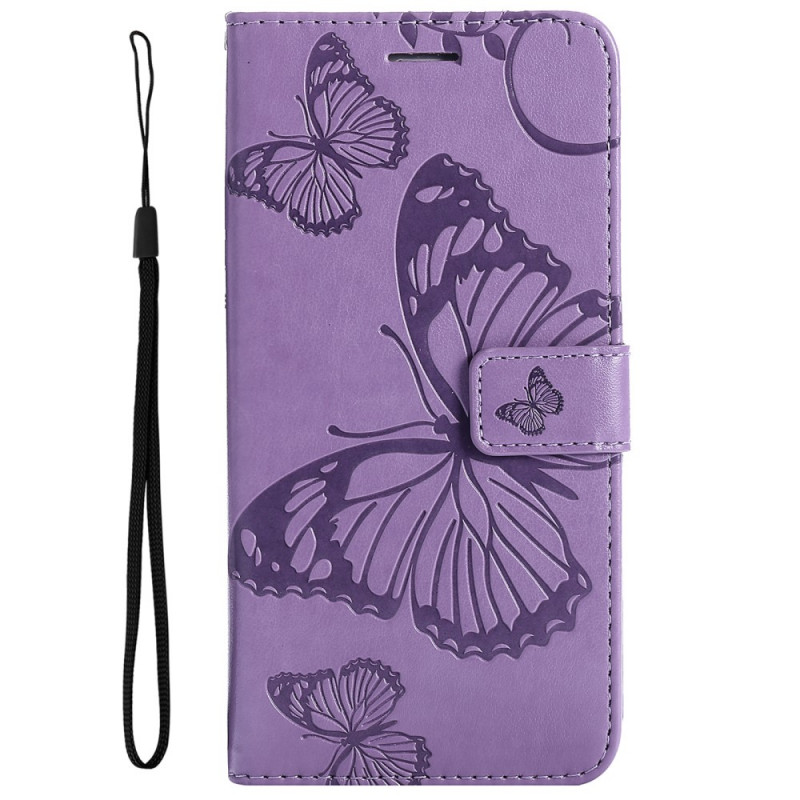 Samsung Galaxy A33 5G Riesige Schmetterlinge Tasche mit Riemen
