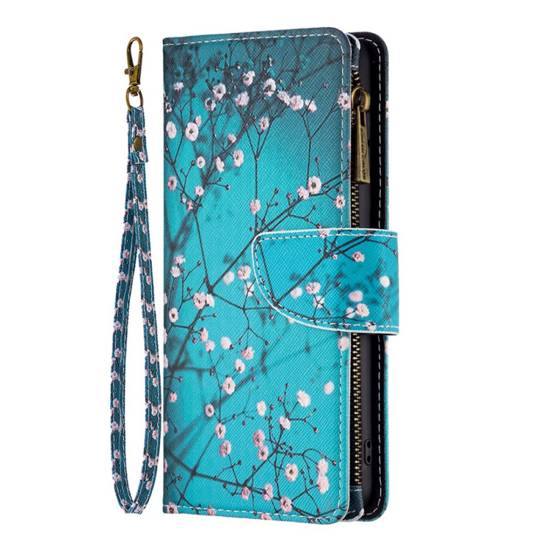 Samsung Galaxy A33 5G Tasche mit Reißverschluss Baum