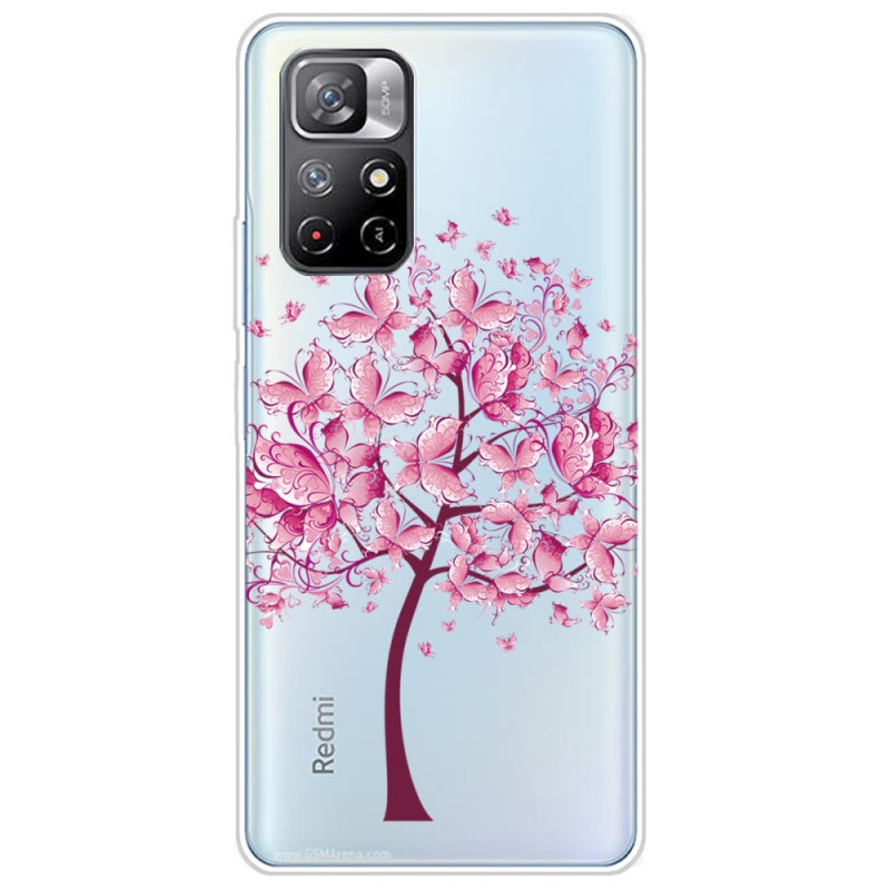 Xiaomi Redmi Note 11 Pro Plus 5G Baum Cover Rosa