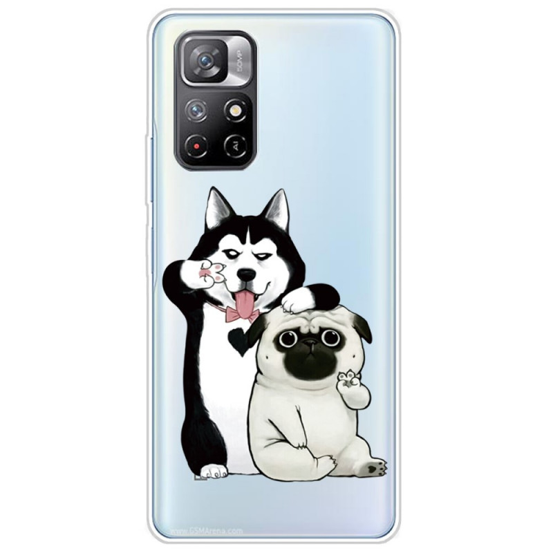 Xiaomi Redmi Note 11 Pro Plus 5G Lustige Hunde Cover
