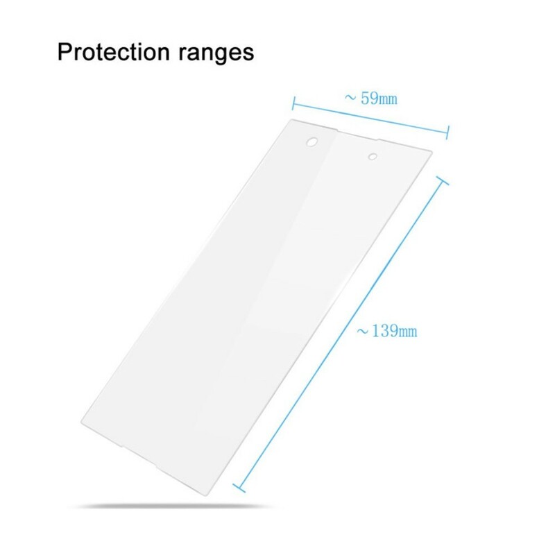 Transparenter Schutz aus gehärtetem Glas Sony Xperia XA1