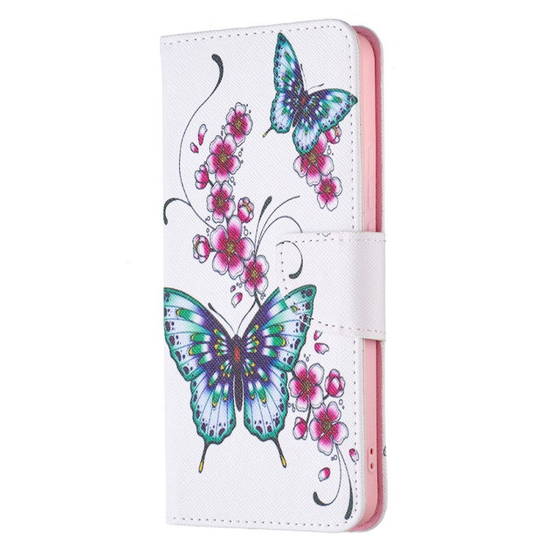 Xiaomi Redmi Note 11 Pro Plus 5G Style Hülle Schmetterlinge