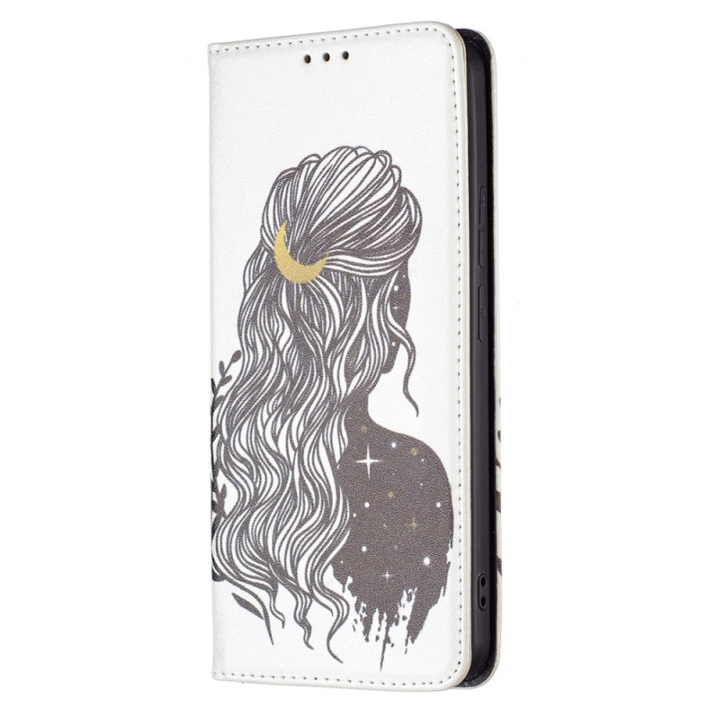 Flip Cover Xiaomi Redmi Note 11 Pro Plus 5G Schönes Haar