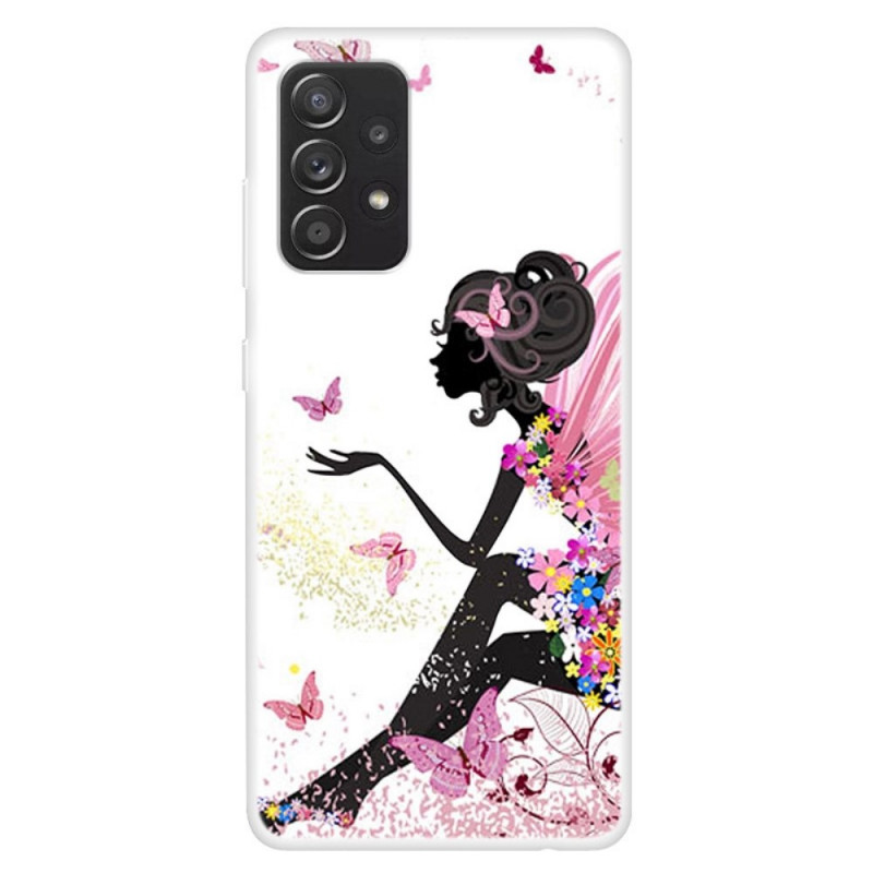 Samsung Galaxy A13 Butterfly Lady Cover