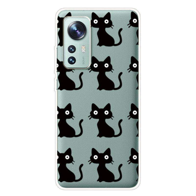 Xiaomi 12 Pro Cover Lustige Katzen