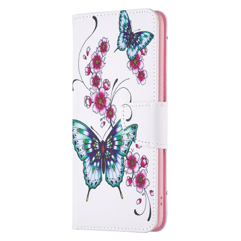 Samsung Galaxy M23 5G Hülle Wunderschöne Schmetterlinge