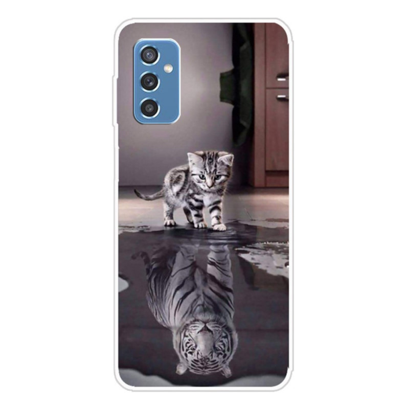Samsung Galaxy M52 5G Cover Verträumtes Kätzchen